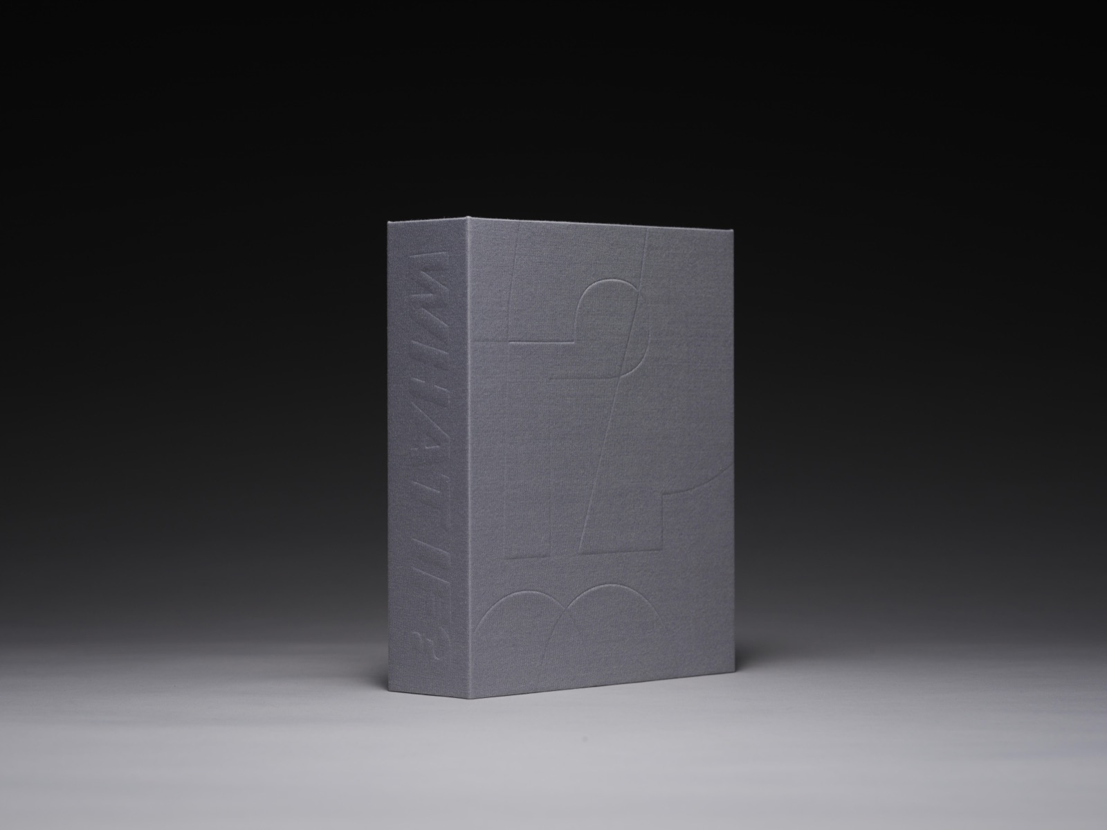 The What If box, embossed cover